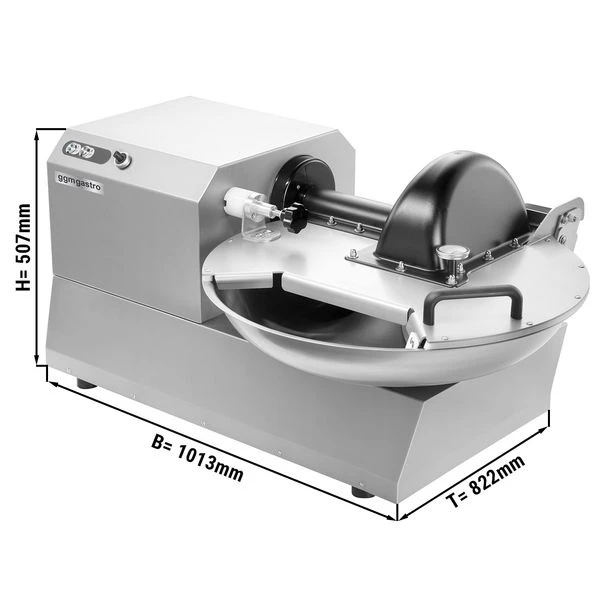 Horizontaler Cutter - 20 Liter - 2,4 KW - 230 Volt - 600-2600rpm 1 Horizontaler Cutter - 20 Liter - 2,4 KW - 230 Volt - 600-2600rpm