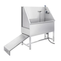 Haustierpflegewanne- Mit Rampe, Armatur Und Gelochtem Edelstahlboden 14 Haustierpflegewanne- Mit Rampe, Armatur Und Gelochtem Edelstahlboden -Koch Set Haus HTPWEL 1 2a23