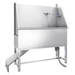 Haustierpflegewanne- Mit Rampe, Armatur Und Gelochtem Edelstahlboden 16 Haustierpflegewanne- Mit Rampe, Armatur Und Gelochtem Edelstahlboden -Koch Set Haus HTPWEL 3 917f