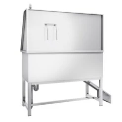 Haustierpflegewanne- Mit Rampe, Armatur Und Gelochtem Edelstahlboden 19 Haustierpflegewanne- Mit Rampe, Armatur Und Gelochtem Edelstahlboden -Koch Set Haus HTPWEL 6 f7d2