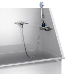 Haustierpflegewanne- Mit Rampe, Armatur Und Gelochtem Edelstahlboden 21 Haustierpflegewanne- Mit Rampe, Armatur Und Gelochtem Edelstahlboden -Koch Set Haus HTPWEL detail 1b9e