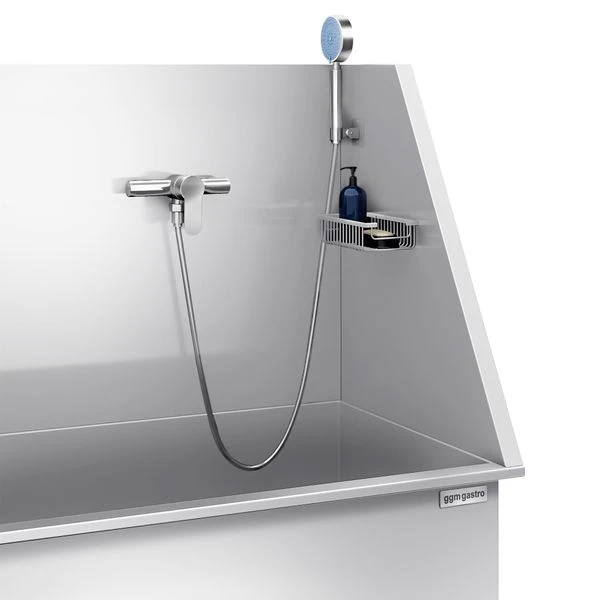 Haustierpflegewanne- Mit Rampe, Armatur Und Gelochtem Edelstahlboden 10 Haustierpflegewanne- Mit Rampe, Armatur Und Gelochtem Edelstahlboden – Bild 10