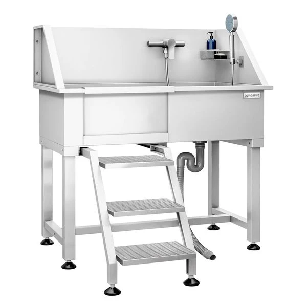 Haustierpflegewanne- Mit Treppe, Armatur Und Anti-Rutsch Matte 11 Haustierpflegewanne- Mit Treppe, Armatur Und Anti-Rutsch Matte – Bild 11