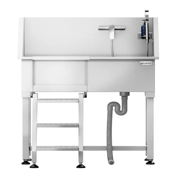 Haustierpflegewanne- Mit Treppe, Armatur Und Anti-Rutsch Matte 5 Haustierpflegewanne- Mit Treppe, Armatur Und Anti-Rutsch Matte – Bild 5