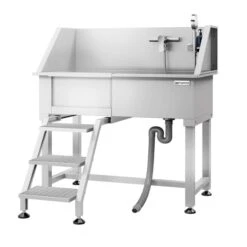 Haustierpflegewanne- Mit Treppe, Armatur Und Anti-Rutsch Matte 16 Haustierpflegewanne- Mit Treppe, Armatur Und Anti-Rutsch Matte -Koch Set Haus HTPWEV 4 0842