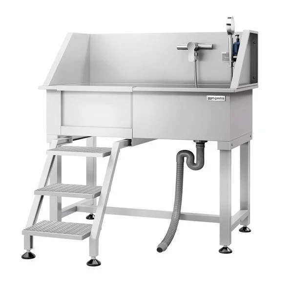 Haustierpflegewanne- Mit Treppe, Armatur Und Anti-Rutsch Matte 6 Haustierpflegewanne- Mit Treppe, Armatur Und Anti-Rutsch Matte – Bild 6