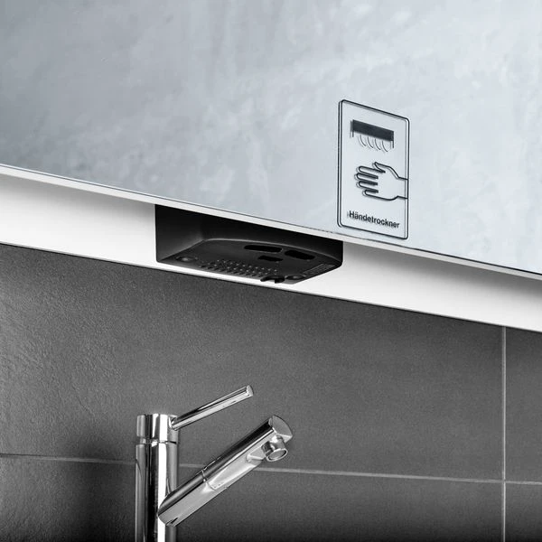 AIR-WOLF | Händetrockner Mit Infrarotsensor - Edelstahl Mattschwarz 7 AIR-WOLF | Händetrockner Mit Infrarotsensor - Edelstahl Mattschwarz – Bild 7