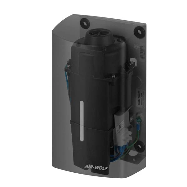 AIR-WOLF | Händetrockner Mit Infrarotsensor - Edelstahl Mattschwarz 4 AIR-WOLF | Händetrockner Mit Infrarotsensor - Edelstahl Mattschwarz – Bild 4