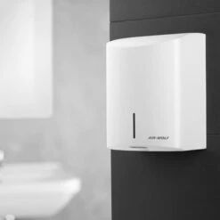 AIR-WOLF | Händetrockner Mit Infrarotsensor - Edelstahl Weiß 11 AIR-WOLF | Händetrockner Mit Infrarotsensor - Edelstahl Weiß -Koch Set Haus HTWAW4 5 dc64