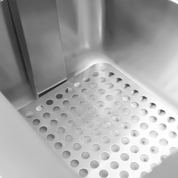 Induktions-Fritteuse - 8 Liter - 3,5 KW - Ablasshahn 6 Induktions-Fritteuse - 8 Liter - 3,5 KW - Ablasshahn – Bild 6