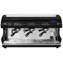 Siebträger-/ Espressomaschine - 3 Gruppig - Schwarz -Koch Set Haus KC3S c82b