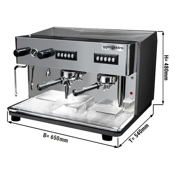 Siebträgermaschine - 2 Gruppig 1 Siebträgermaschine - 2 Gruppig