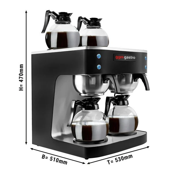 Kaffee Maschine - 2x 1,8 Liter 1 Kaffee Maschine - 2x 1,8 Liter