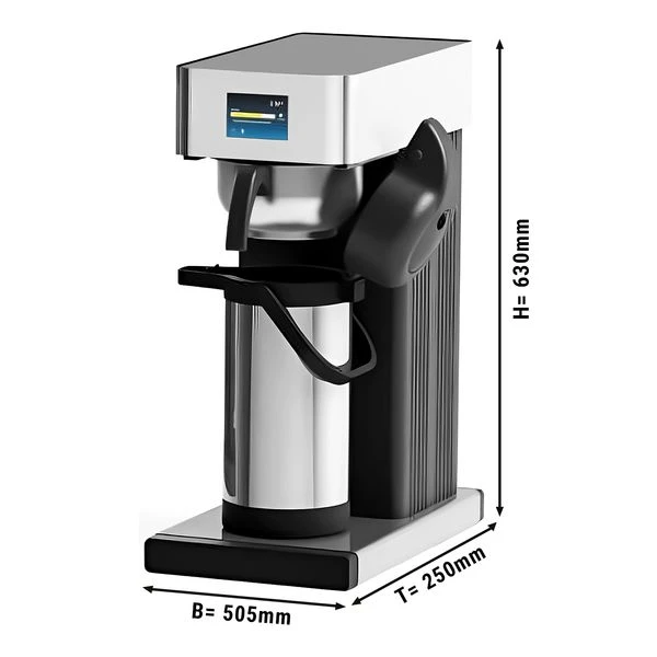 Filterkaffeemaschine - 2,2 Liter - 1,9kW - Manuelle Oder Automatische Wasserbefüllung 1 Filterkaffeemaschine - 2,2 Liter - 1,9kW - Manuelle Oder Automatische Wasserbefüllung