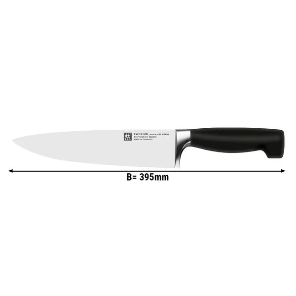 ZWILLING | VIER STERNE - Kochmesser - Klinge 26cm 1 ZWILLING | VIER STERNE - Kochmesser - Klinge 26cm