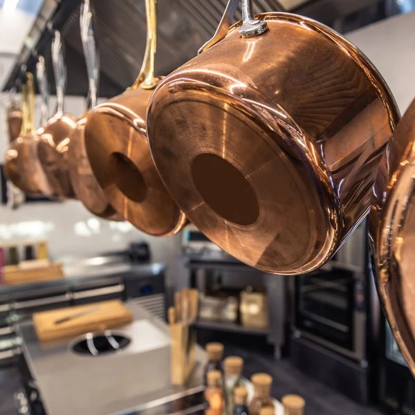 Wok-Pfanne Aus Kupfer - Ø 26 Cm 5 Wok-Pfanne Aus Kupfer - Ø 26 Cm – Bild 5