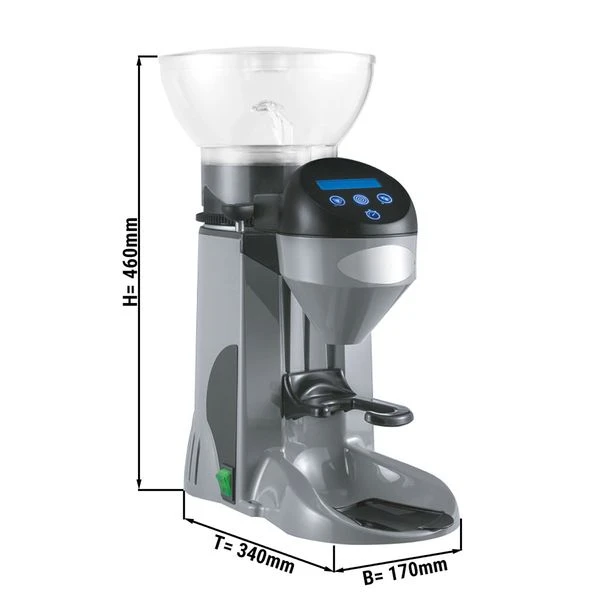 Kaffeemühle - Grau - 1kg - 275 Watt - 77dB 1 Kaffeemühle - Grau - 1kg - 275 Watt - 77dB