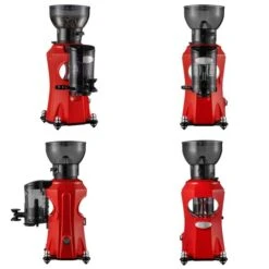 Kaffeemühle - Rot - 2kg - 356 Watt - 45 DB -Koch Set Haus MC3 RED sides J001 3356