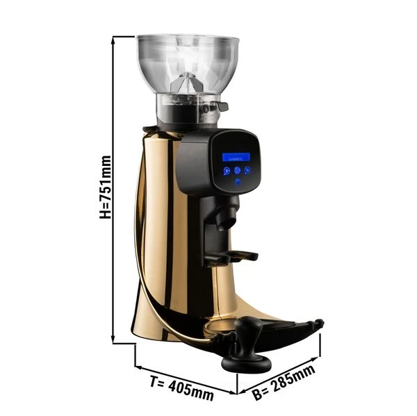 Kaffeemühle - Gold - 2kg - 500 Watt - 55dB 1 Kaffeemühle - Gold - 2kg - 500 Watt - 55dB