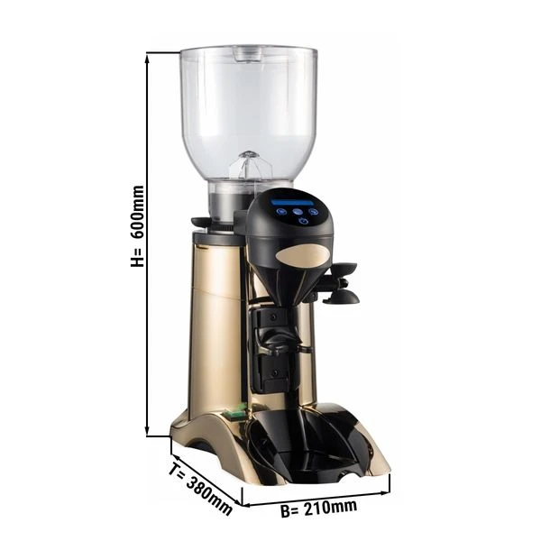 Kaffeemühle - Gold - 2kg - 356 Watt - 77dB 1 Kaffeemühle - Gold - 2kg - 356 Watt - 77dB