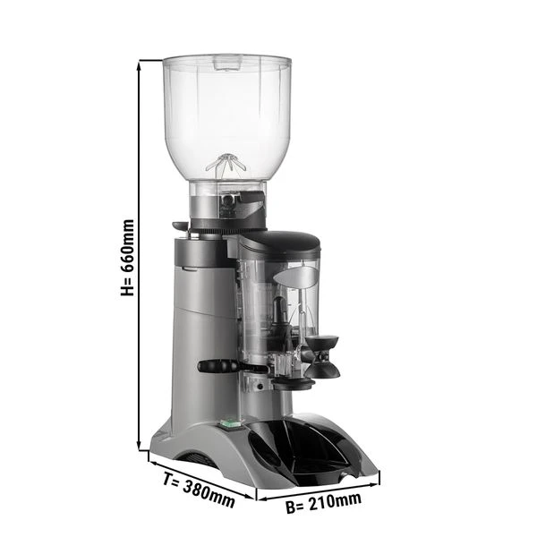 Kaffeemühle - Grau - 2kg - 400 Watt - 63 DB 1 Kaffeemühle - Grau - 2kg - 400 Watt - 63 DB
