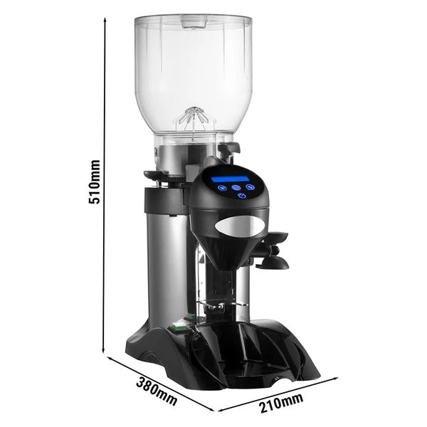 Kaffeemühle - Silber - 2kg - 356 Watt - 63dB 1 Kaffeemühle - Silber - 2kg - 356 Watt - 63dB