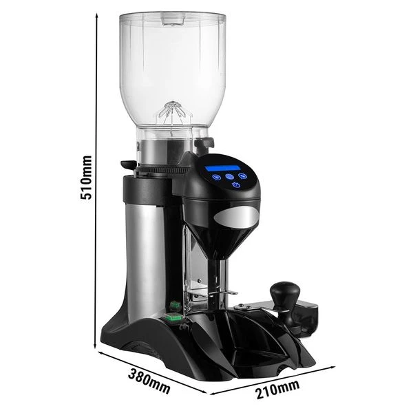 Kaffeemühle - Edelstahl - 2kg - 356 Watt - 63dB 1 Kaffeemühle - Edelstahl - 2kg - 356 Watt - 63dB