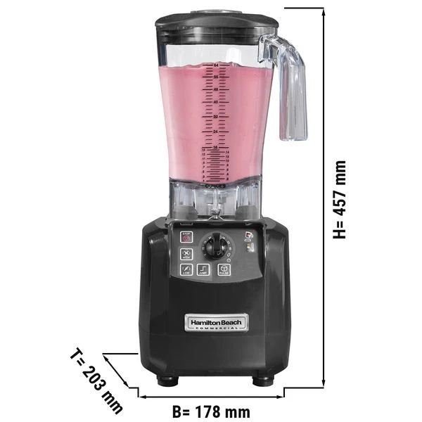 HAMILTON BEACH | High Performance Mixer - TEMPEST - 1,8 Liter - 880 Watt 1 HAMILTON BEACH | High Performance Mixer - TEMPEST - 1,8 Liter - 880 Watt