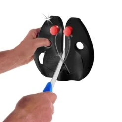 F. DICK | Messerschärfer-Set "Rapid Steel Action" - Schwarz -Koch Set Haus MSSSFD 3 5c9f