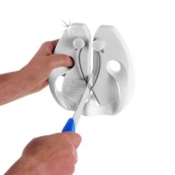 F. DICK | Messerschärfer "Rapid Steel Hyper Drill" - Weiß -Koch Set Haus MSSWFD 3 eebd