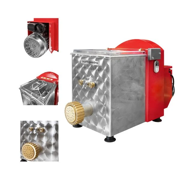 Elektrische Nudelmaschine - 8 Kg/h - 370 Watt - Inkl. Elektrischer Nudelteigschneider 6 Elektrische Nudelmaschine - 8 Kg/h - 370 Watt - Inkl. Elektrischer Nudelteigschneider – Bild 6