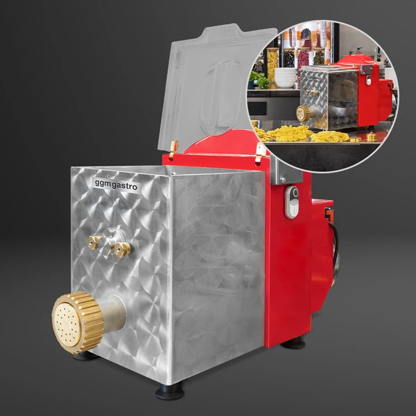 Elektrische Nudelmaschine - 5 Kg/h - 300 Watt 13 Elektrische Nudelmaschine - 5 Kg/h - 300 Watt – Bild 13