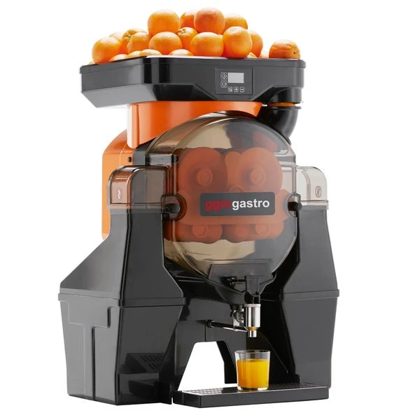 Elektrische Orangenpresse - Orange - Manuelle Zufuhr - Inkl. Ablasshahn & Reinigungsmodus 2 Elektrische Orangenpresse - Orange - Manuelle Zufuhr - Inkl. Ablasshahn & Reinigungsmodus – Bild 2