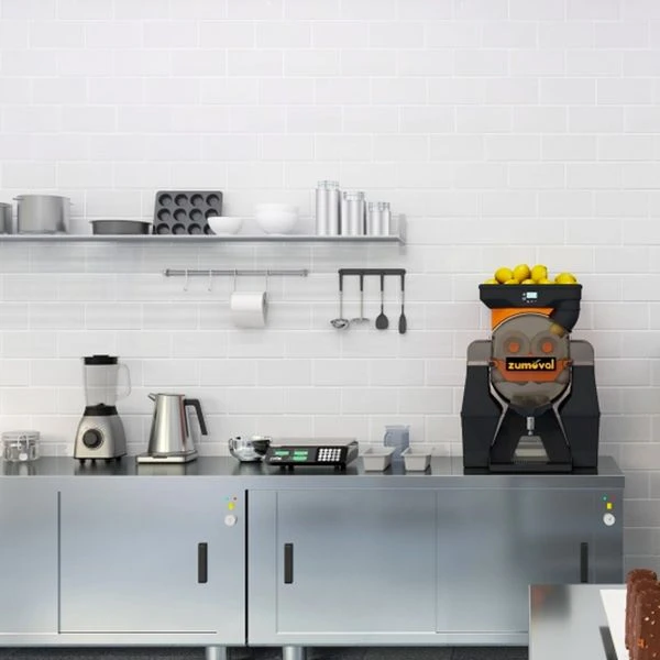 Elektrische Fruchtsaftpresse - Orange - Manuelle Zufuhr - Inkl. Automatischem Reinigungsmodus 9 Elektrische Fruchtsaftpresse - Orange - Manuelle Zufuhr - Inkl. Automatischem Reinigungsmodus – Bild 9