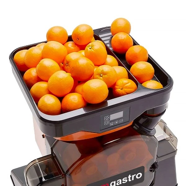 Elektrische Fruchtsaftpresse - Orange - Manuelle Zufuhr - Inkl. Regulierbarem Ablasshahn 3 Elektrische Fruchtsaftpresse - Orange - Manuelle Zufuhr - Inkl. Regulierbarem Ablasshahn – Bild 3