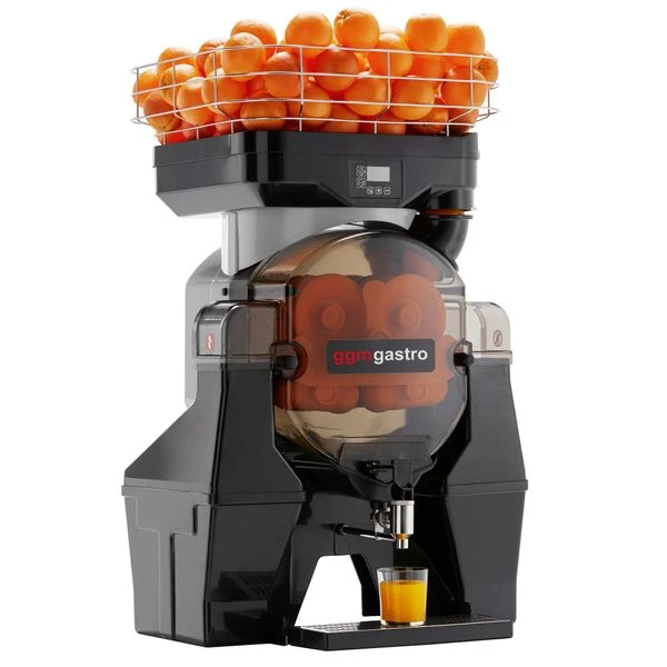 Elektrische Orangenpresse - Silber - Automatische Zufuhr - Inkl. Regulierbarem Ablasshahn 2 Elektrische Orangenpresse - Silber - Automatische Zufuhr - Inkl. Regulierbarem Ablasshahn – Bild 2