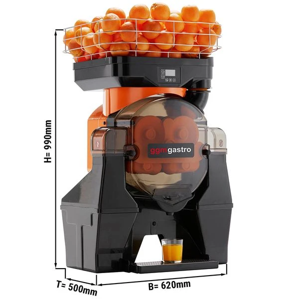 Elektrische Orangenpresse - Orange - Automatische Zufuhr - Inkl. Automatischem Reinigungsmodus 1 Elektrische Orangenpresse - Orange - Automatische Zufuhr - Inkl. Automatischem Reinigungsmodus