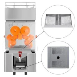 Elektrische Orangenpresse - Edelstahl 12 Elektrische Orangenpresse - Edelstahl -Koch Set Haus OPB20E vorne anpassung c8ba 1