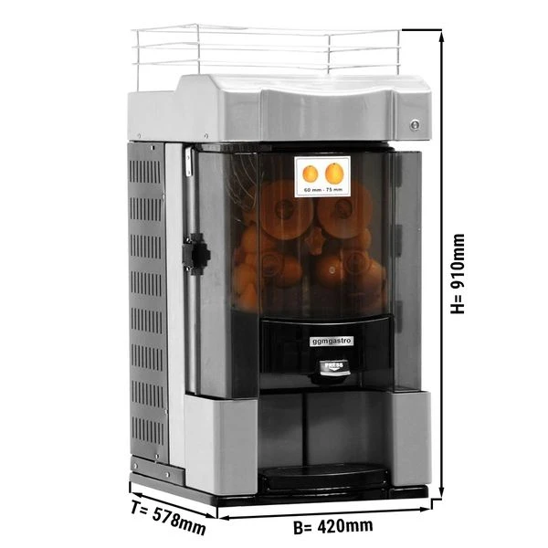 Automatische Orangenpresse - Edelstahl - OHNE UNTERGESTELL 1 Automatische Orangenpresse - Edelstahl - OHNE UNTERGESTELL