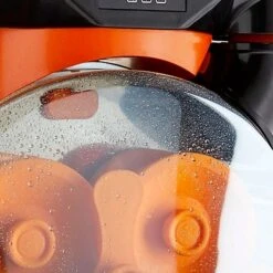 Elektrische Fruchtsaftpresse - Orange - Manuelle Zufuhr - Inkl. Automatischem Reinigungsmodus 16 Elektrische Fruchtsaftpresse - Orange - Manuelle Zufuhr - Inkl. Automatischem Reinigungsmodus -Koch Set Haus O detail juicer 1370 2