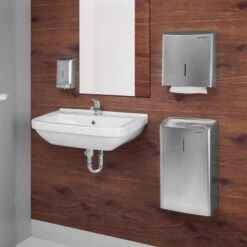 AIR-WOLF | Papierhandtuchspender - Für 600 Handtücher - Edelstahl 22 AIR-WOLF | Papierhandtuchspender - Für 600 Handtücher - Edelstahl -Koch Set Haus PTSEAW6 10 54a1