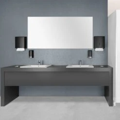 AIR-WOLF | Papierhandtuchspender - Für 600 Handtücher - Edelstahl - Schwarz 25 AIR-WOLF | Papierhandtuchspender - Für 600 Handtücher - Edelstahl - Schwarz -Koch Set Haus PTSSAW6 12 07bc