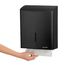 AIR-WOLF | Papierhandtuchspender - Für 600 Handtücher - Edelstahl - Schwarz 16 AIR-WOLF | Papierhandtuchspender - Für 600 Handtücher - Edelstahl - Schwarz -Koch Set Haus PTSSAW6 3 2e51