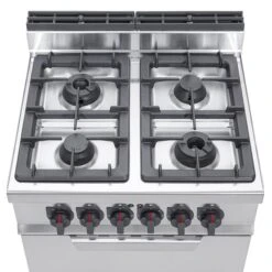 Gasherd - 28 KW - 4 Brenner 19 Gasherd - 28 KW - 4 Brenner -Koch Set Haus PowerHerdDetail1 9bbe