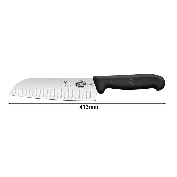 VICTORINOX | Santokumesser - 17cm - Schwarz 1 VICTORINOX | Santokumesser - 17cm - Schwarz