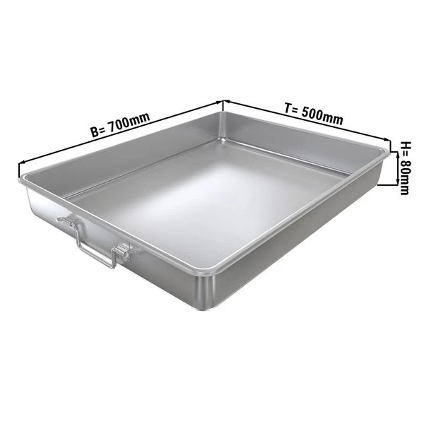 Speisebehälter Mit Deckel - 70 X 50 X 8 Cm 1 Speisebehälter Mit Deckel - 70 X 50 X 8 Cm