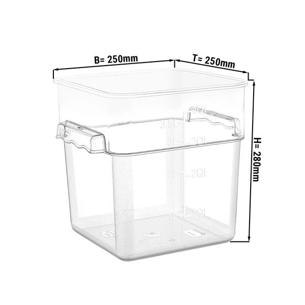 Speisebehälter - 7,6 Liter 1 Speisebehälter - 7,6 Liter