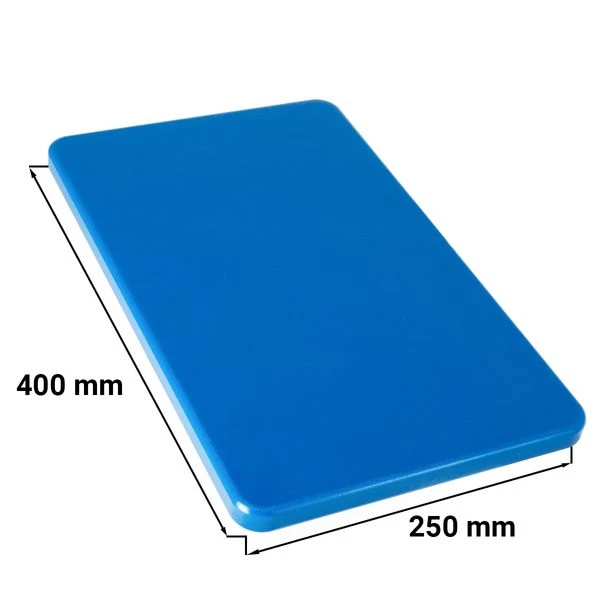 Schneidebrett - 25 X 40 Cm - Dicke 2 Cm - Blau 1 Schneidebrett - 25 X 40 Cm - Dicke 2 Cm - Blau