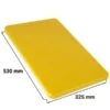 Schneidebrett - 53 X 32,5 Cm - Dicke 2 Cm -Gelb