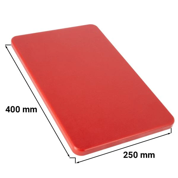 Schneidebrett - 25 X 40 Cm - Dicke 2 Cm - Rot 1 Schneidebrett - 25 X 40 Cm - Dicke 2 Cm - Rot